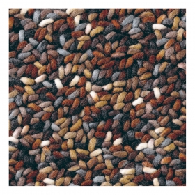 tapis stone marron - brink & campman