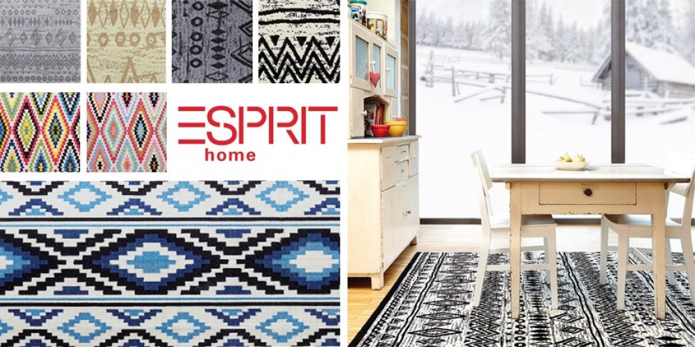 Les tapis Esprit Home Fresh Kelim sur Tapis Cosy