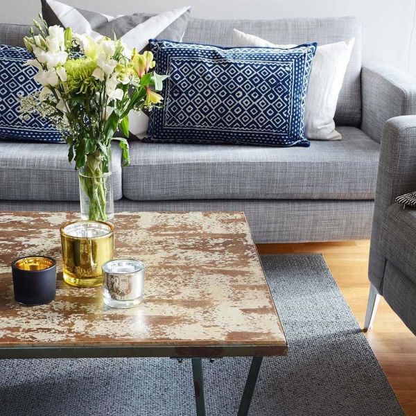 tapis moderne flip noir sofie sjöström