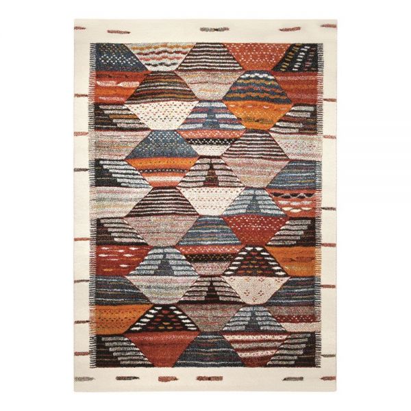 tapis modern berber multicolore wecon