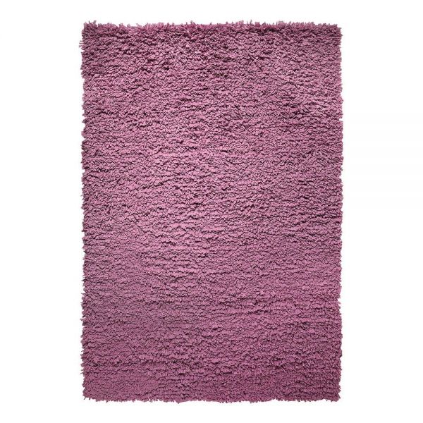 tapis esprit home violet fluffy moderne