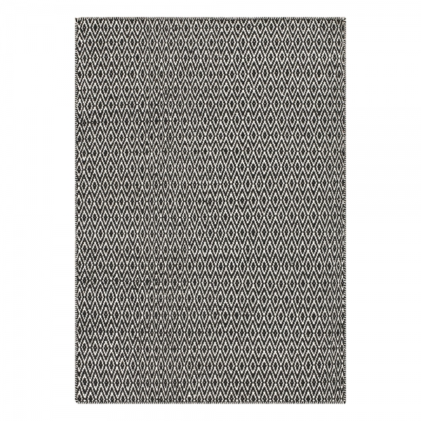 tapis moderne noir angelo mic-mac