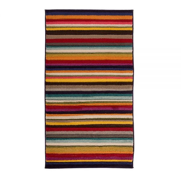 tapis rayé multicolore tango flair rugs