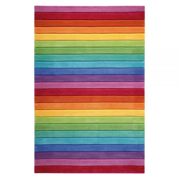 tapis smart kids enfant smart stripe multicolore