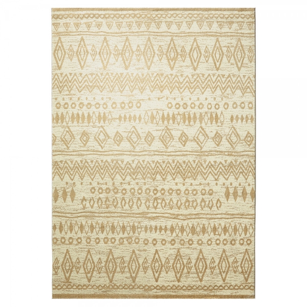 tapis esprit home contemporary kelim beige