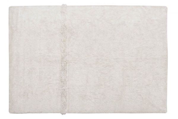 tapis en laine lavable tundra - mouton blanc xxl