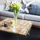 Tapis moderne Flip noir Sofie Sjöström