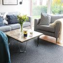 Tapis moderne Flip noir Sofie Sjöström