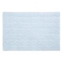 tapis lavable tresse bleu clair s 80 x 120 - lorena canals