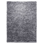 tapis shaggy esprit home cool glamour gris