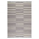 Tapis Carpets & CO. moderne SKID MARKS gris et blanc
