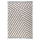 tapis edgy corners gris et blanc - carpets & co