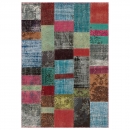 tapis angelo up cycle en laine multicolore