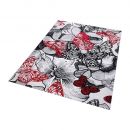 Tapis multicolore Butterfly Kiss moderne Wecon