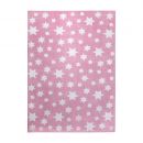 tapis moderne rose jeans star wecon