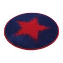Tapis Rond Walk of Fame Cosmic Glamour Rouge - Wecon