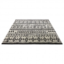 Tapis noir et blanc Esprit Home CONTEMPORARY KELIM