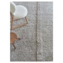 Tapis en Laine Lavable Tundra - Mouton Gris XXL