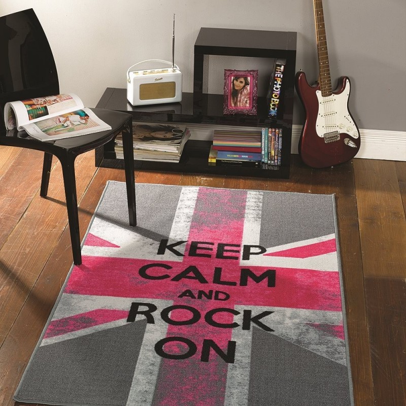  Tapis  chambre ado  rock on flair rugs 100X160