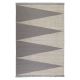 tapis carpets & co. moderne smart triangle gris et blanc