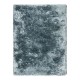 tapis shaggy bleu adore - ligne pure