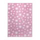 tapis jeans star moderne rose wecon